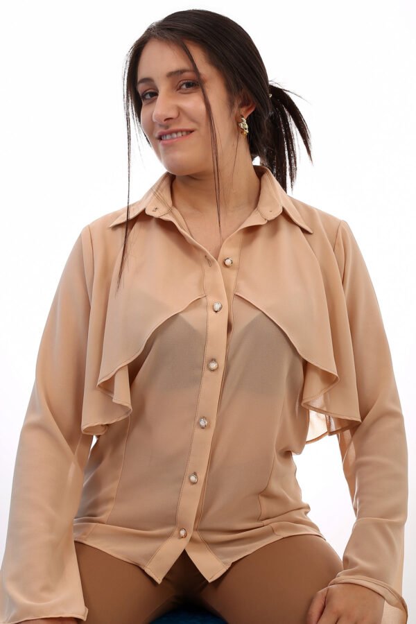 Blusa Camisera Alada Johana Fashion foto 2
