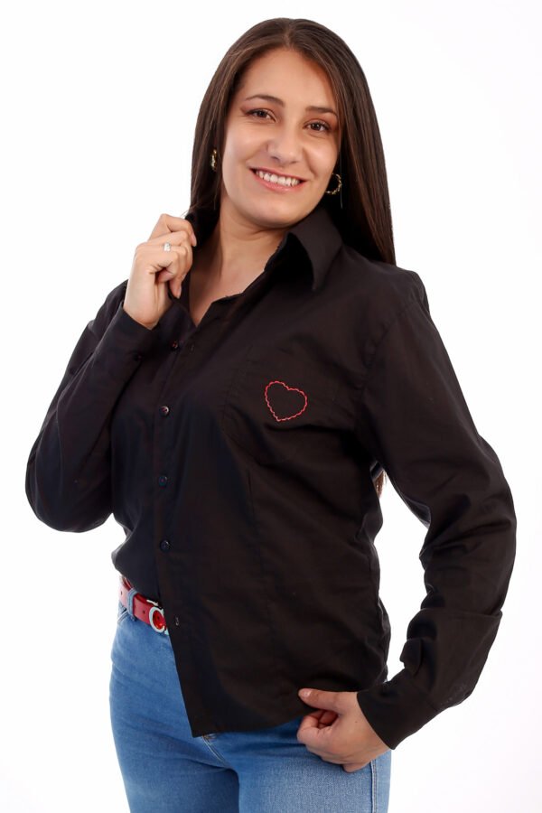 Blusa Camisera Heart Johana Fashion foto 1