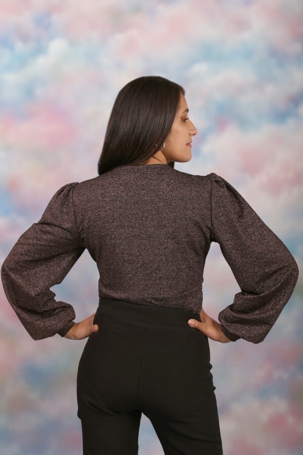 Blusa Mousse Glass Johana Fashion foto 3