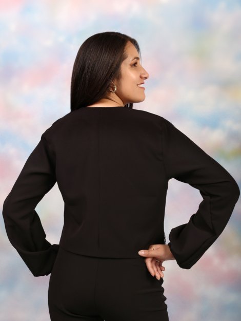 Chaqueta Corta Print Johana Fashion foto 2