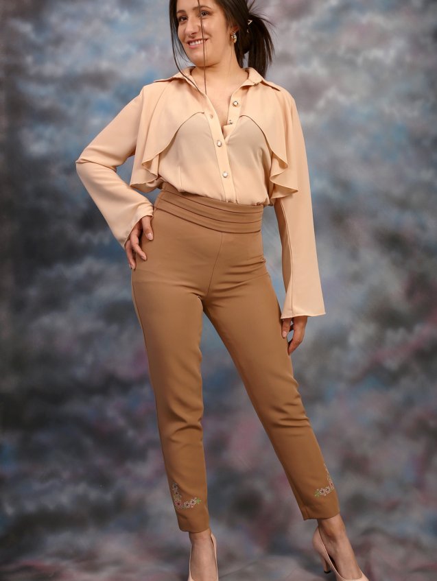 Pantalón Orquídea Johana Fashion foto 1